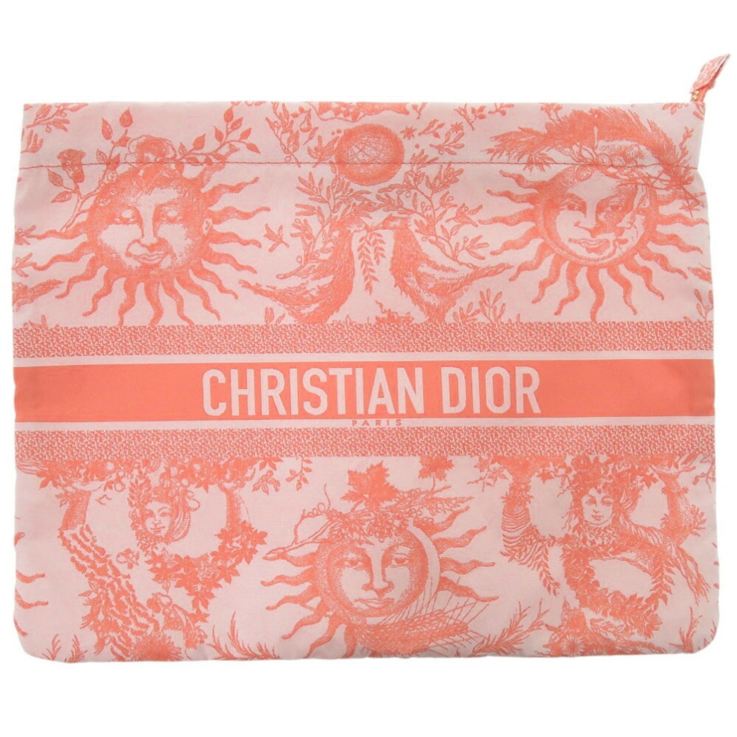 Christian Dior Pink Fabric Pouch ()