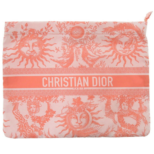Christian Dior Pink Fabric Pouch ()
