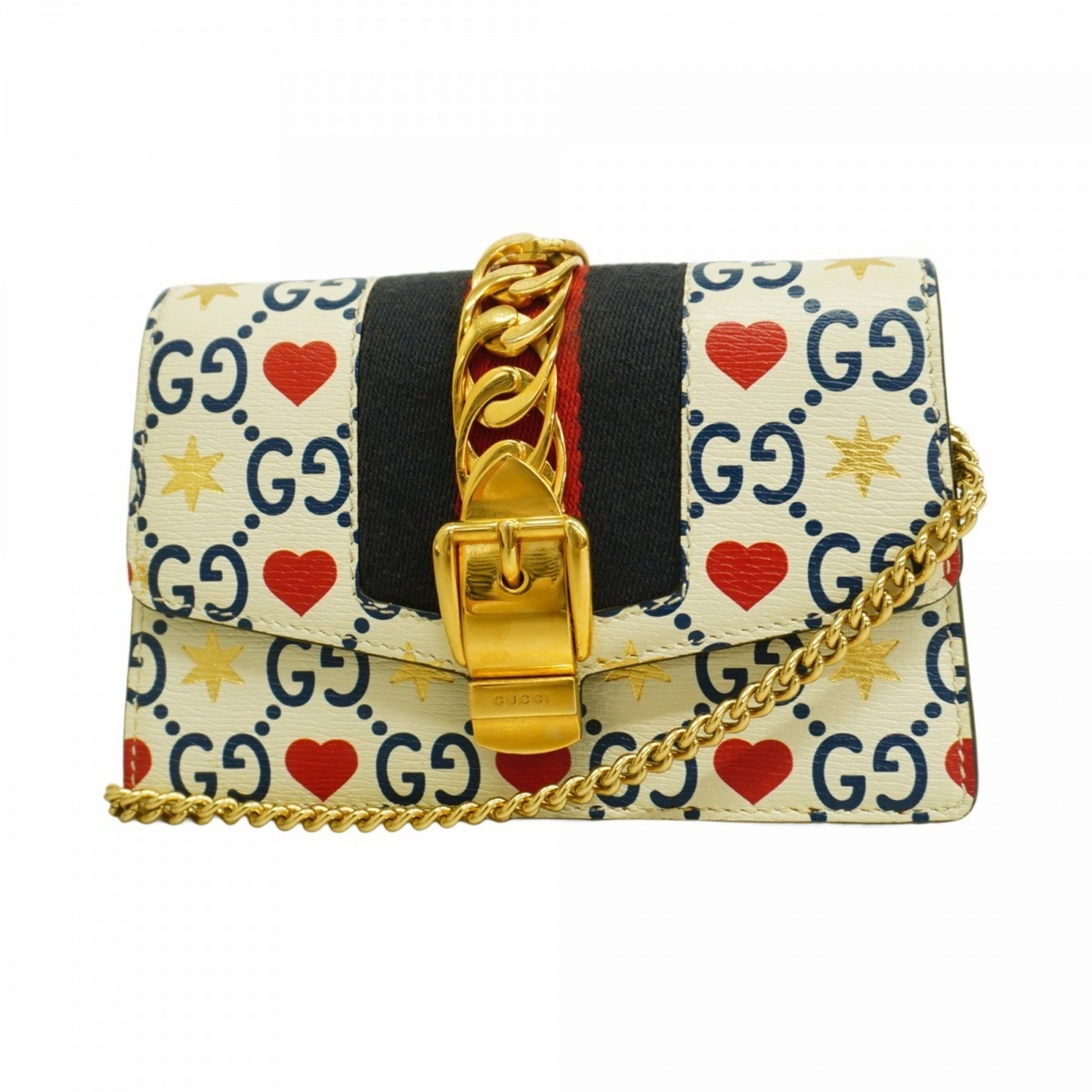 Gucci Leather Shoulder Bag
