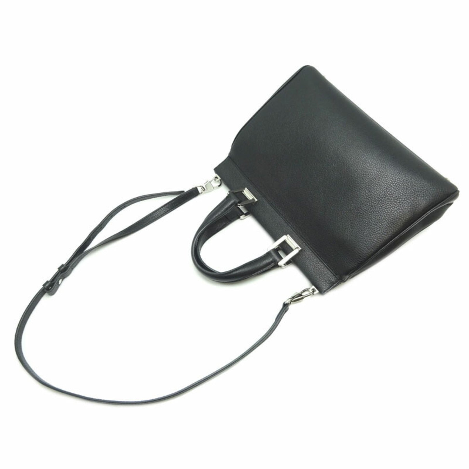 Gucci Black Leather Shoulder Bag Style 8