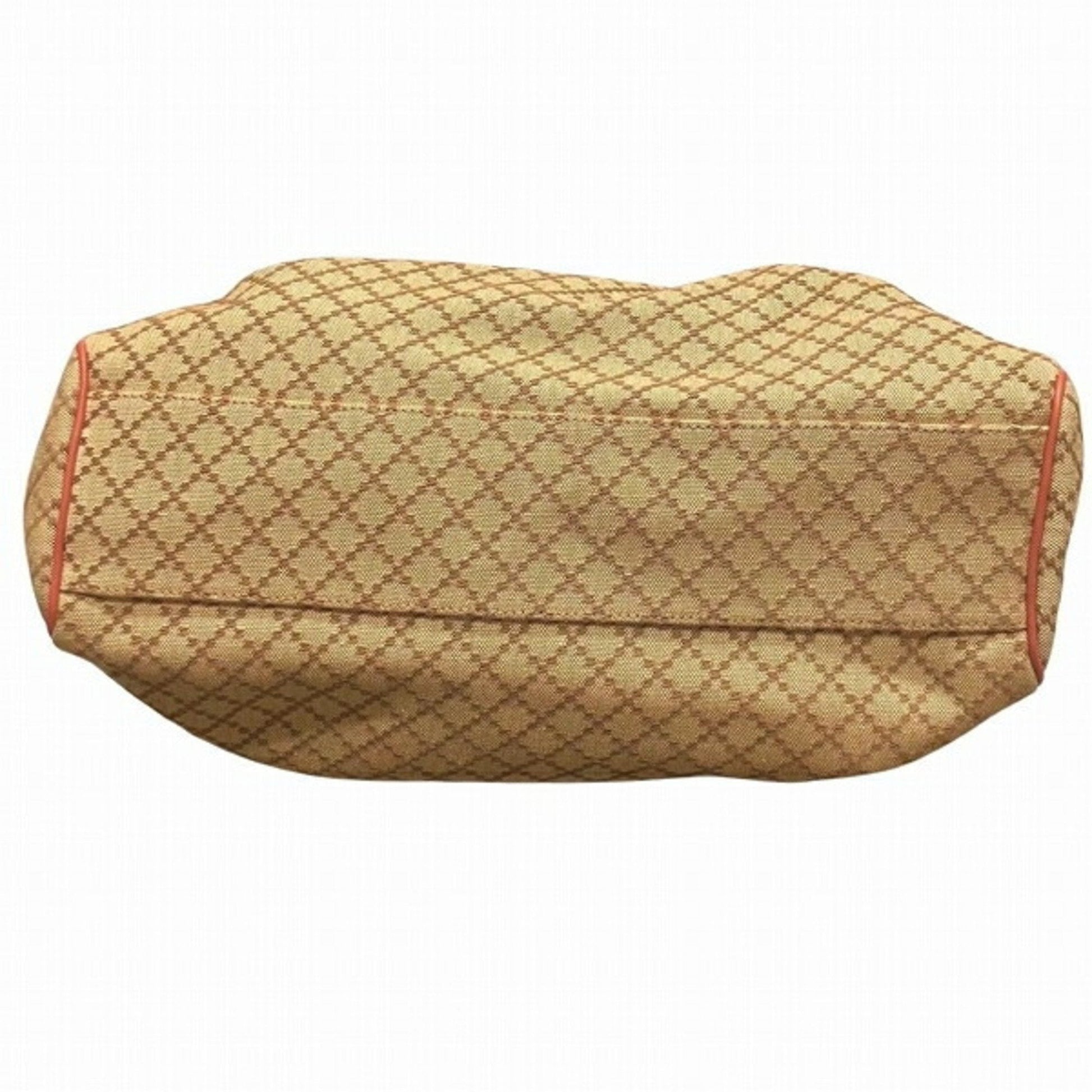 Gucci Leather Canvas Handbag