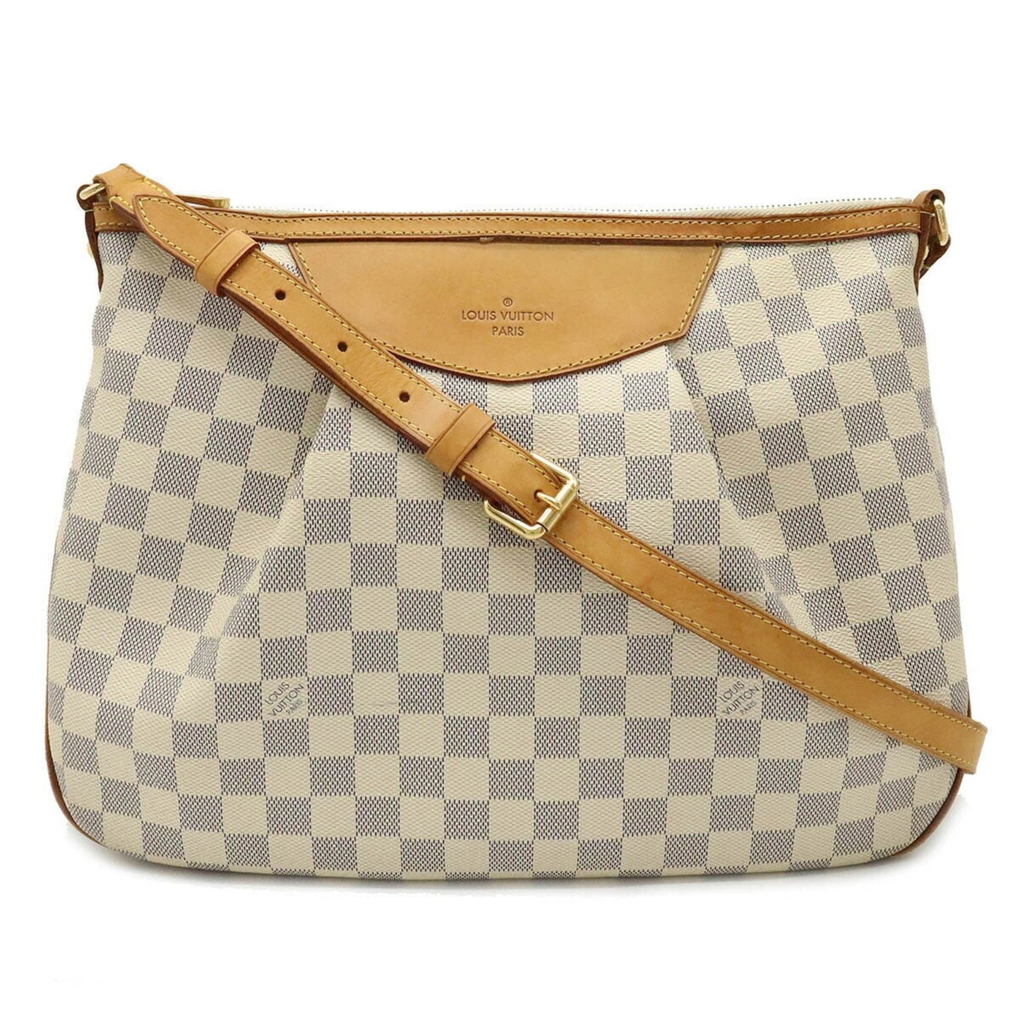 LOUIS VUITTON Damier Azur Syrac MM Shoulder Bag N41112