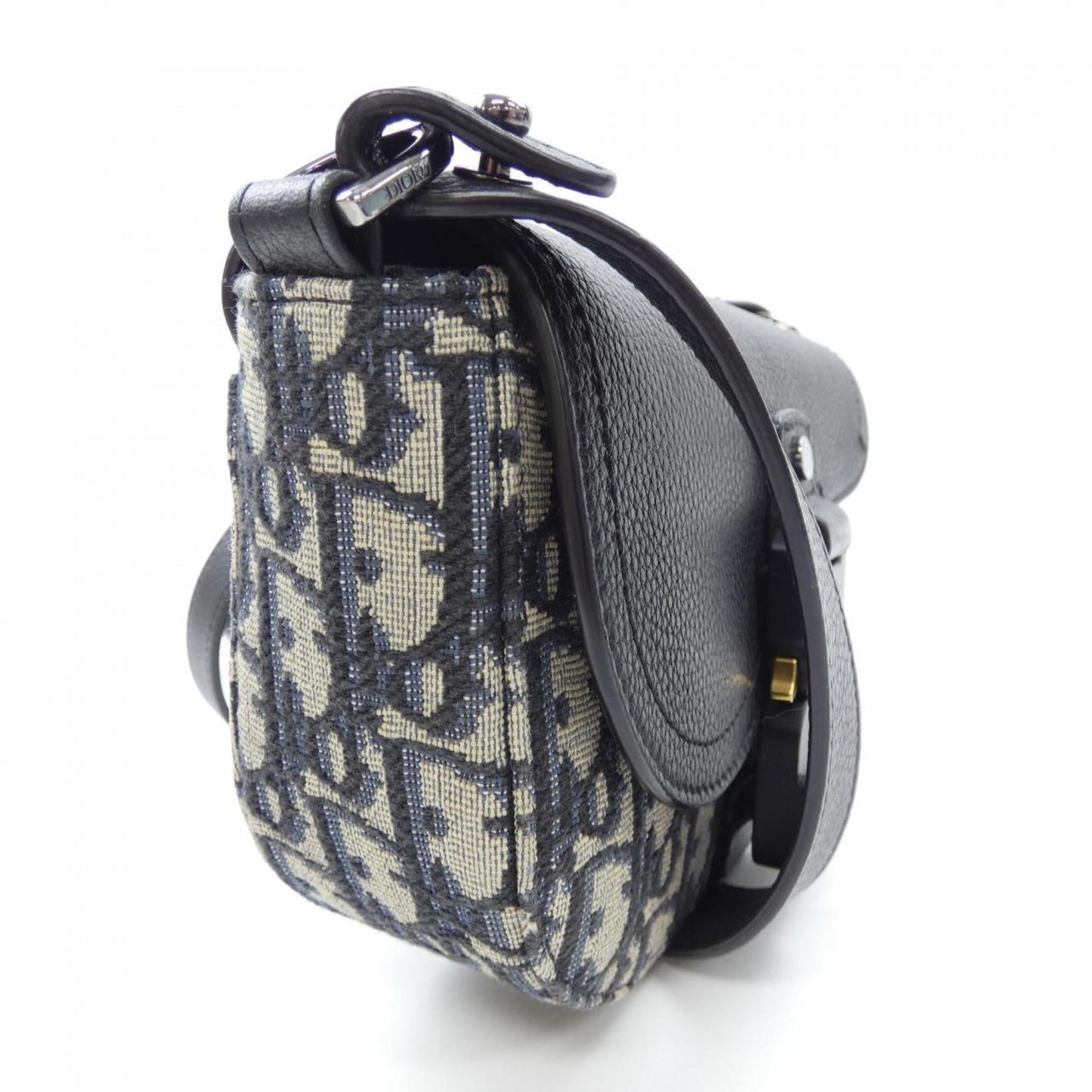 Christian Dior Beige Black Navy Handbag ()