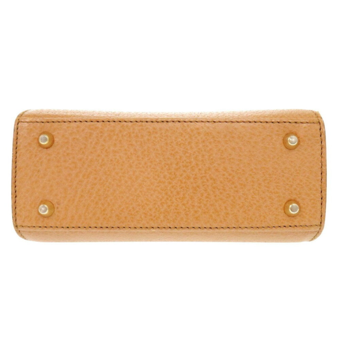 Christian Dior Brown Leather Handbag ()