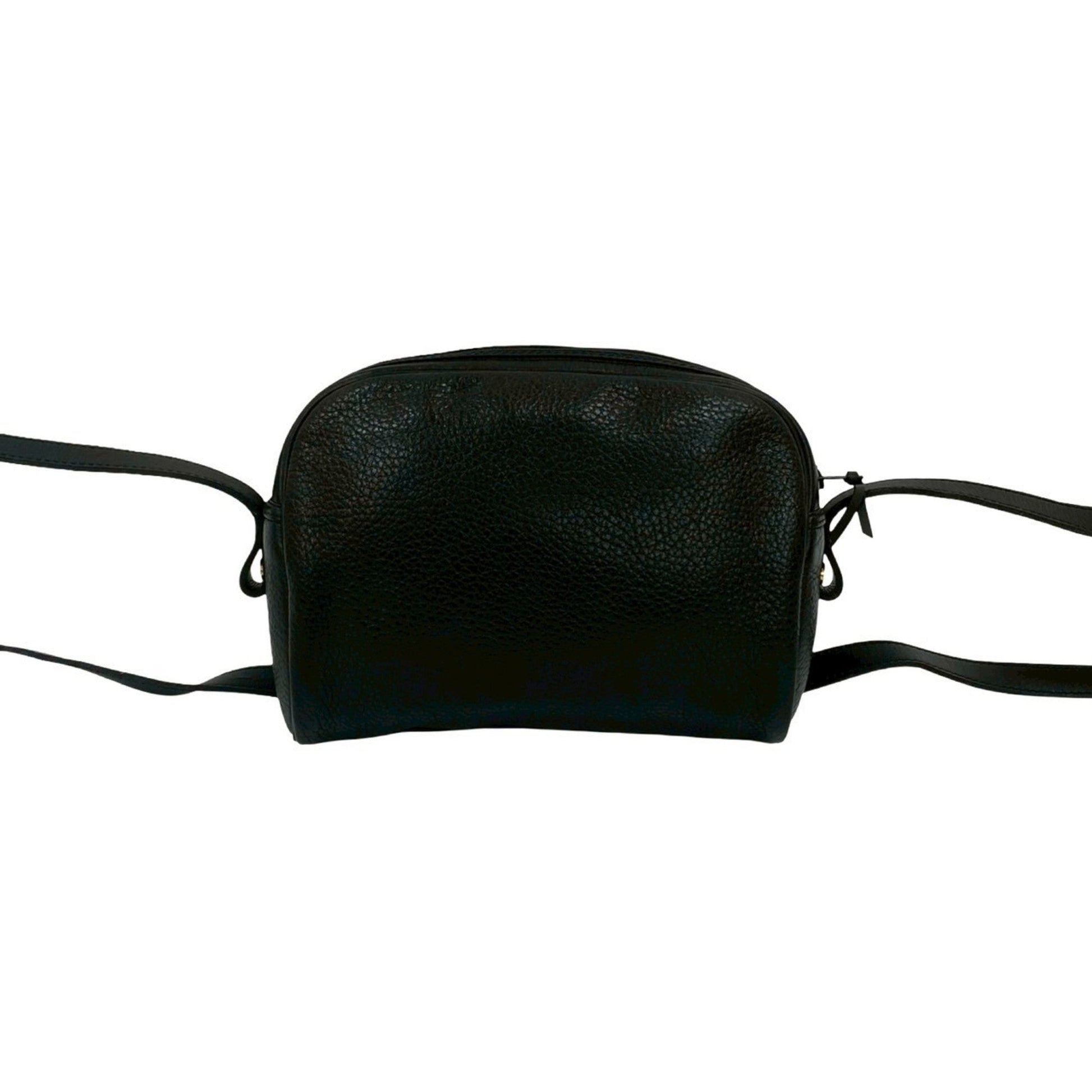 Christian Dior Black Leather Pochette Shoulder Bag ()