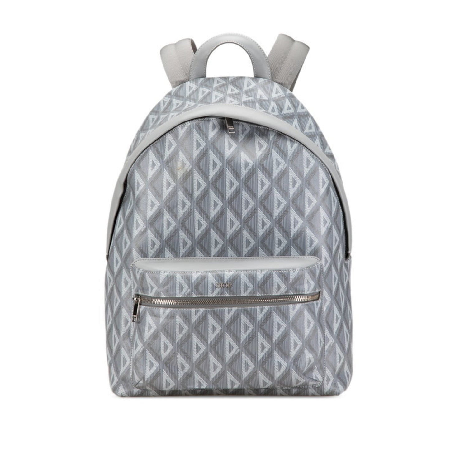 Christian Dior Gray Pvc Leather Backpack ()