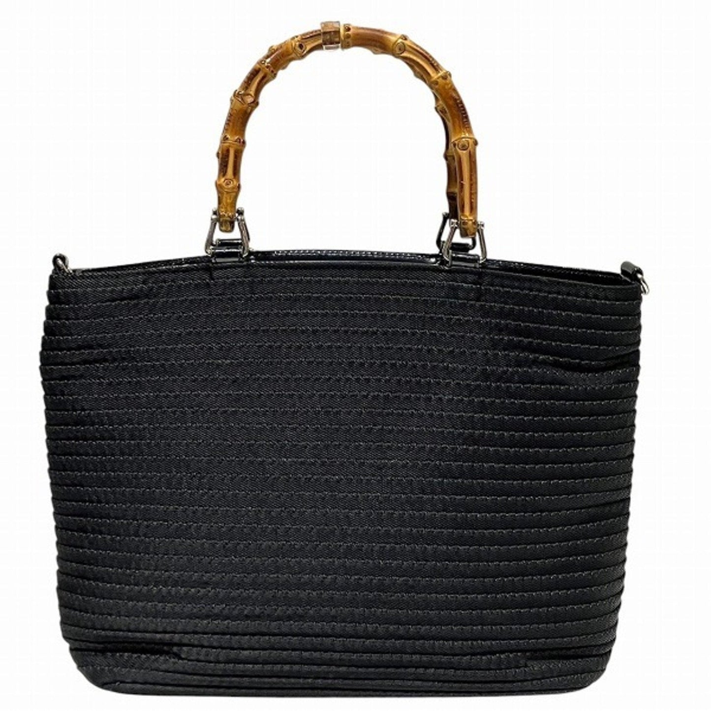 Gucci Leather Canvas Tote