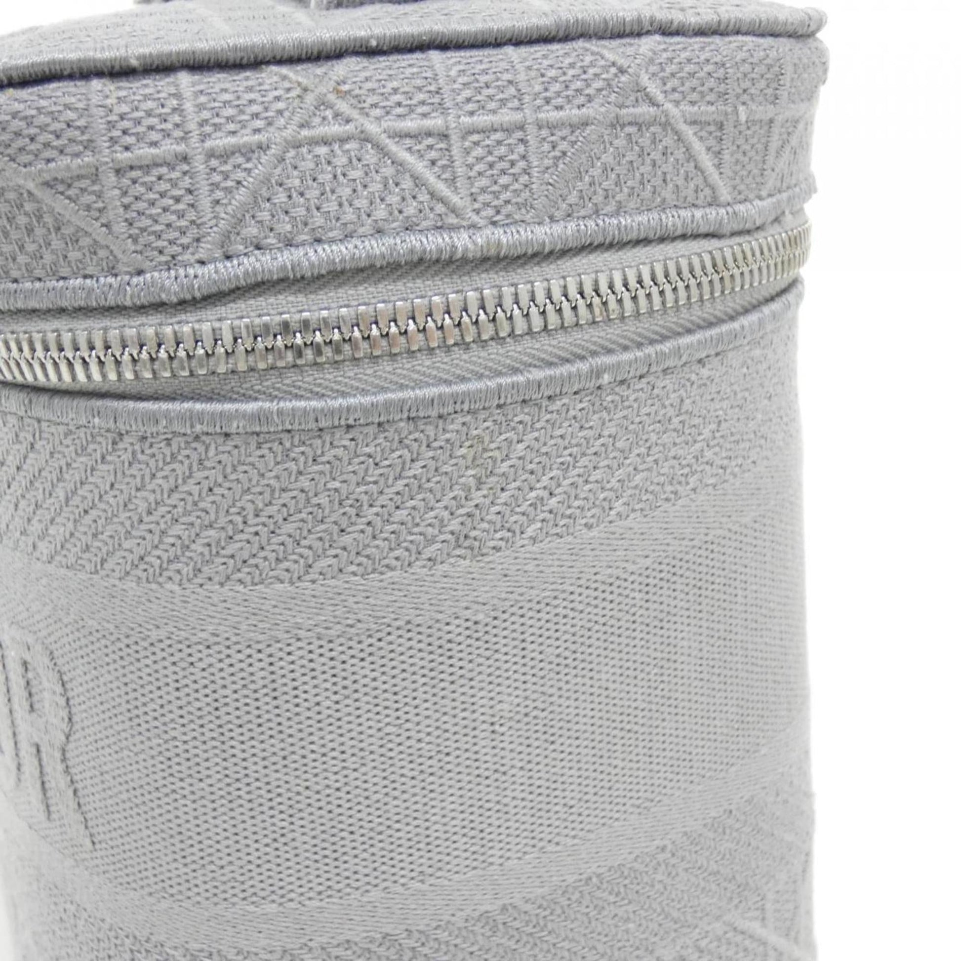 Christian Dior Canvas Handbag Vanity Bag ()