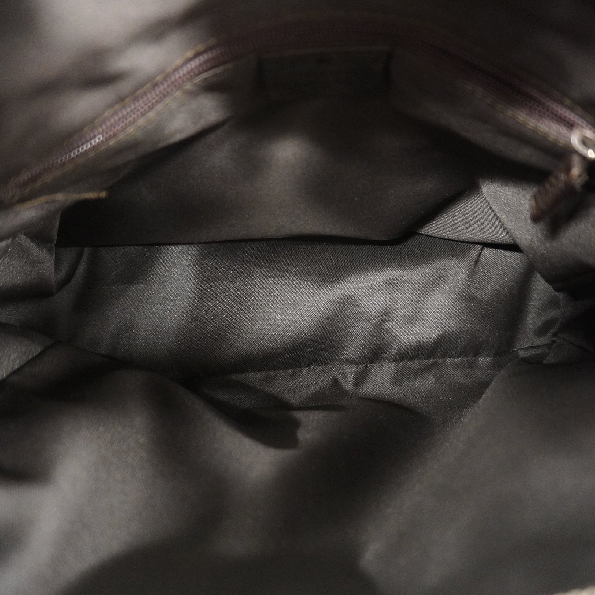 Gucci Leather Canvas Shoulder Bag