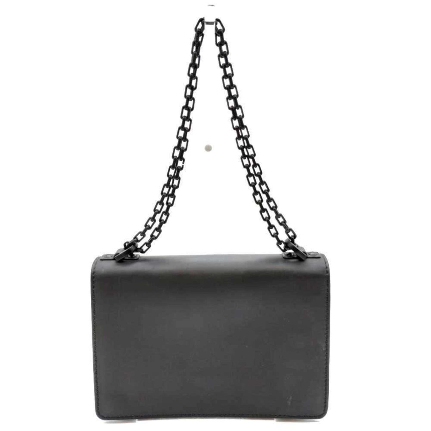 Christian Dior Black Leather Shoulder Bag ()