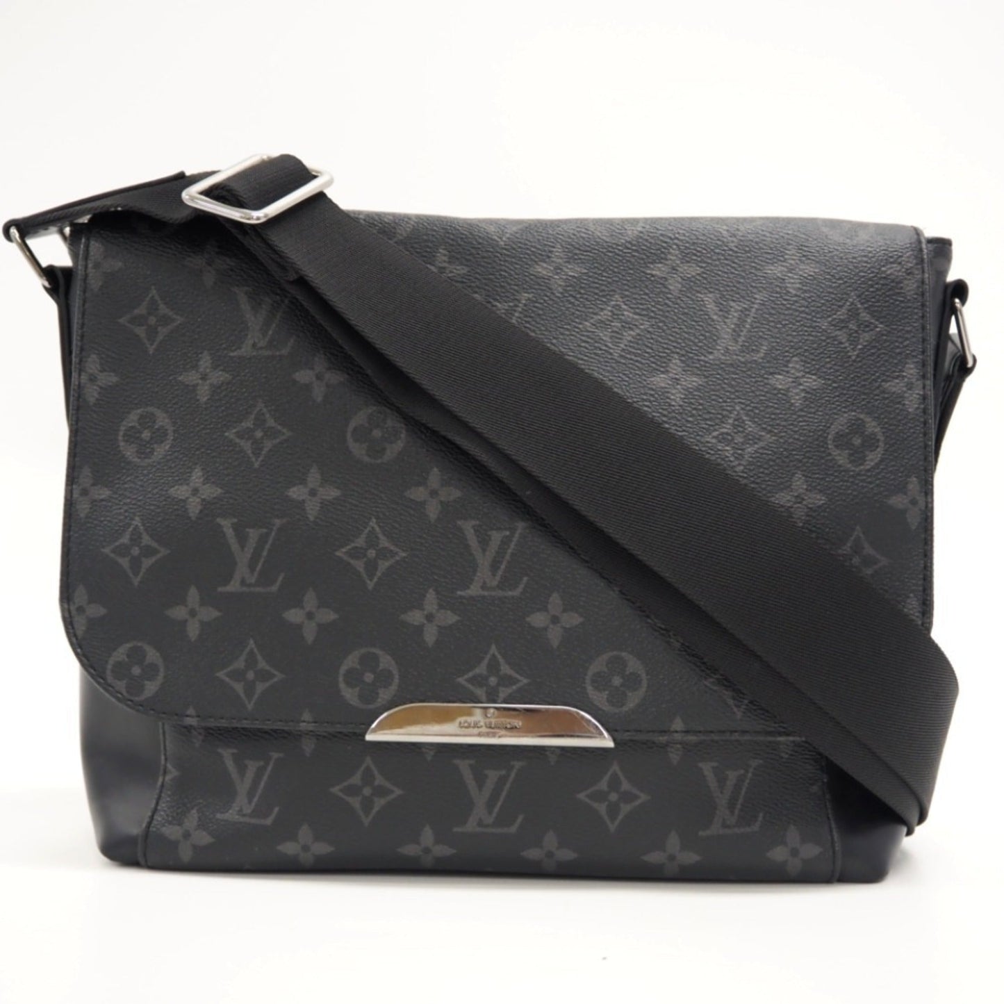 LOUIS VUITTON M40565 Messenger Explorer PM Monogram Eclipse Shoulder Bag Black Men's