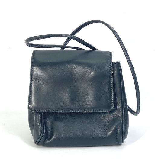 Christian Dior Black Leather Shoulder Bag ()