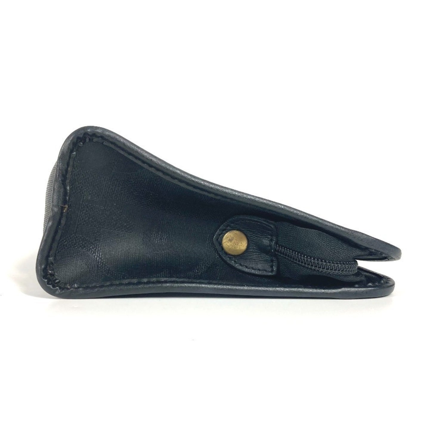 Christian Dior Navy Pvc Leather Clutch Bag Pouch ()