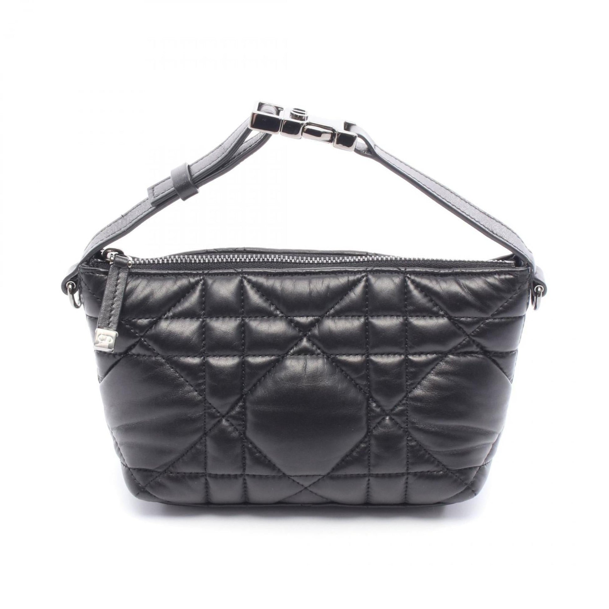 Christian Dior Black Leather Handbag ()