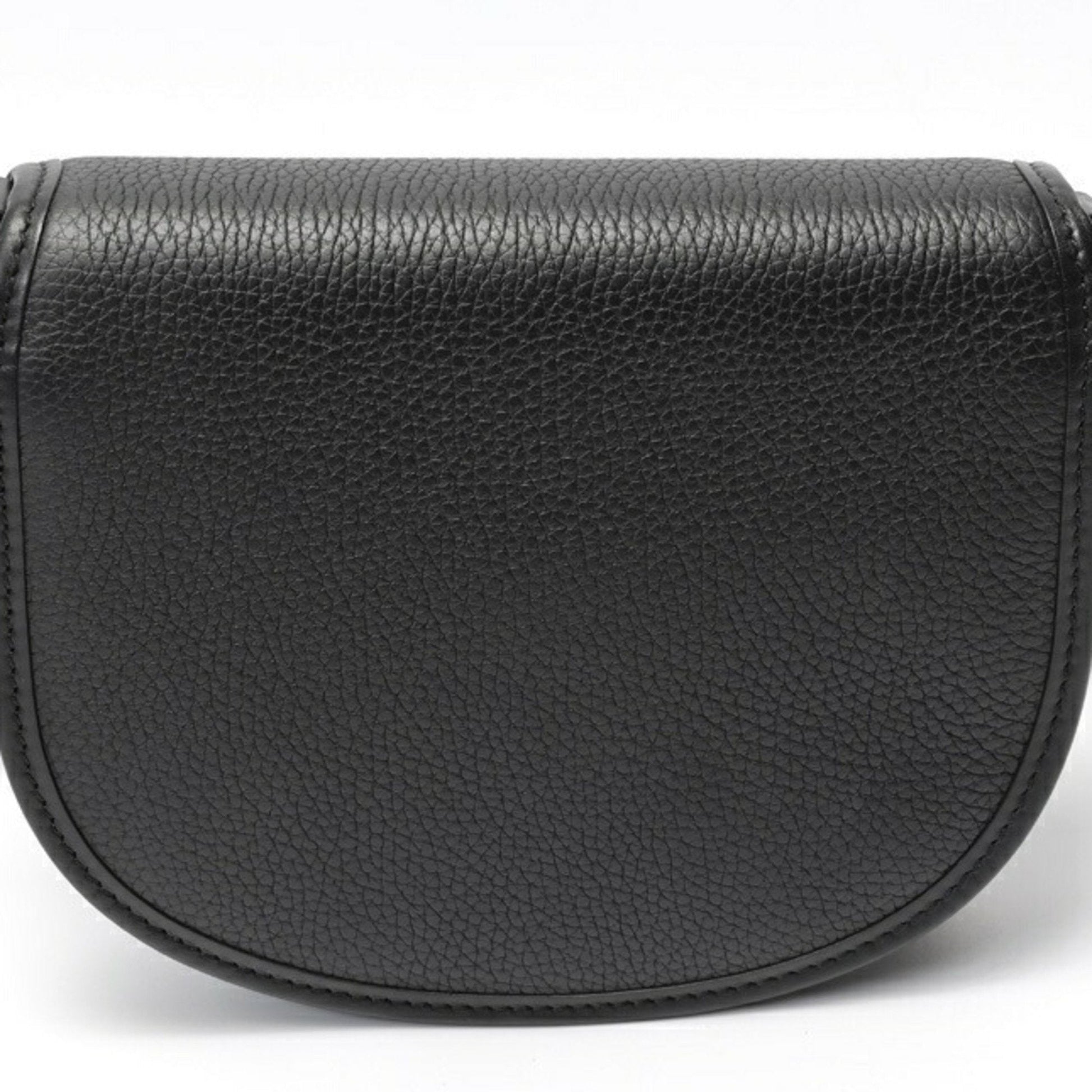 Christian Dior Black Leather Shoulder Bag ()