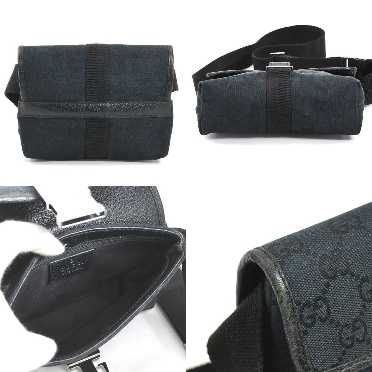 Gucci Canvas Shoulder Bag