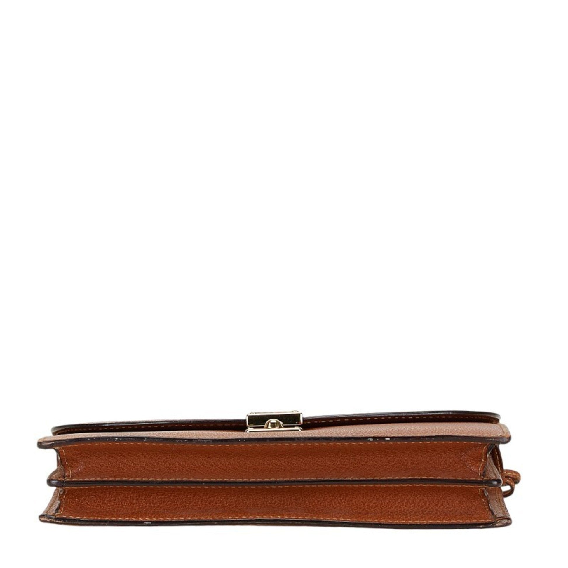 Gucci Leather Clutch