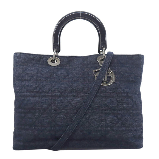 Christian Dior Navy Denim Handbag ()