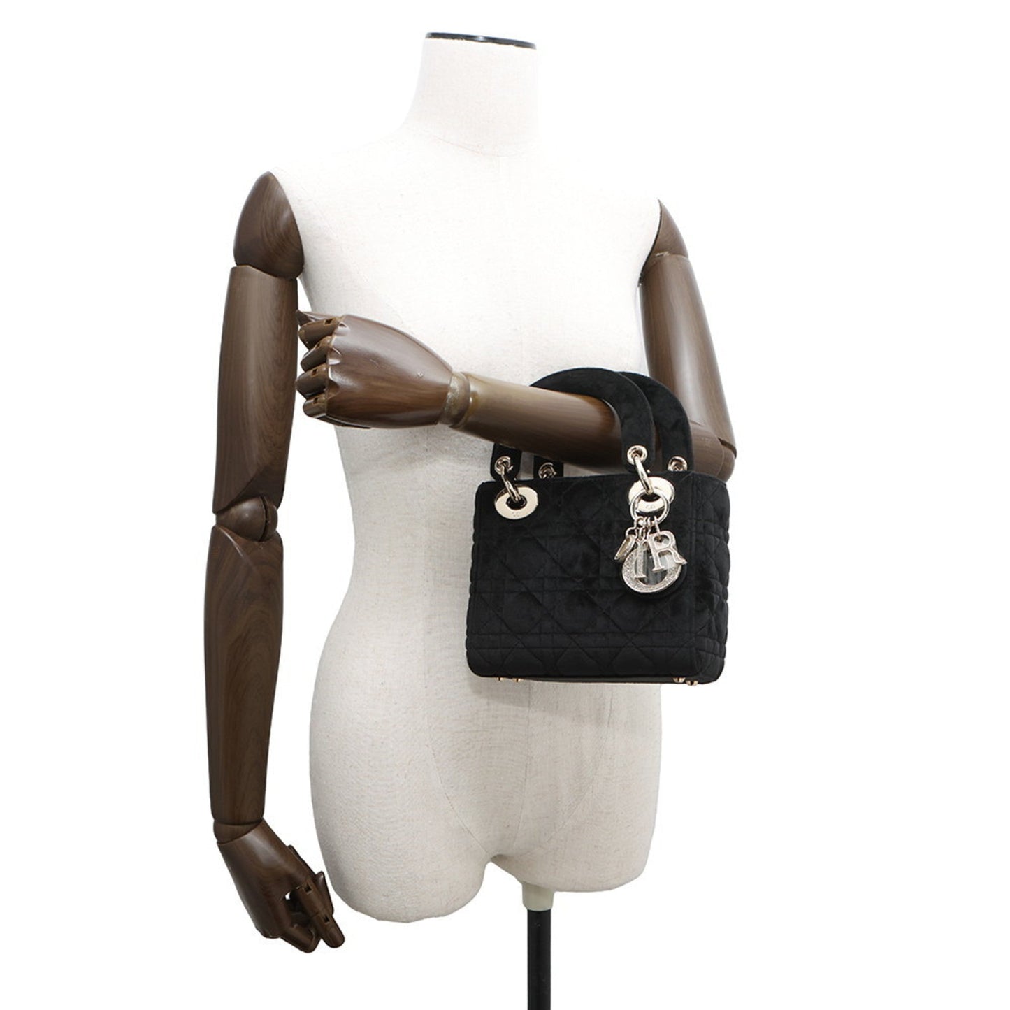 Christian Dior Black Leather Handbag ()