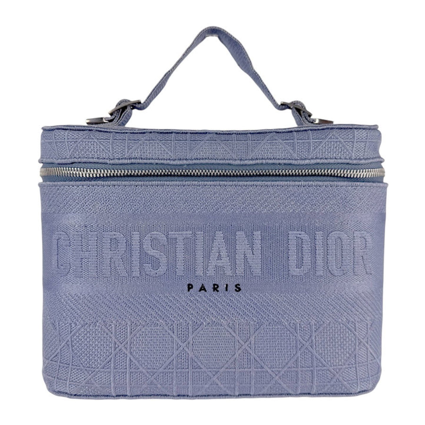 Christian Dior Blue Canvas Handbag ()