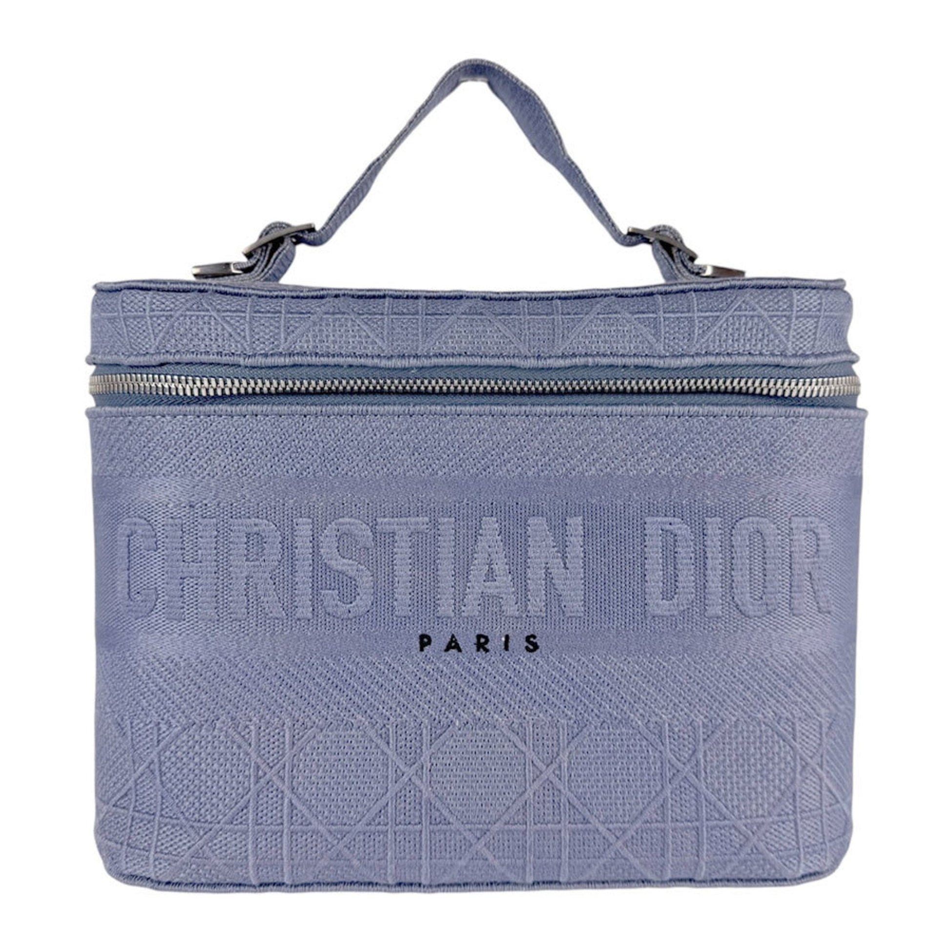 Christian Dior Blue Canvas Handbag ()