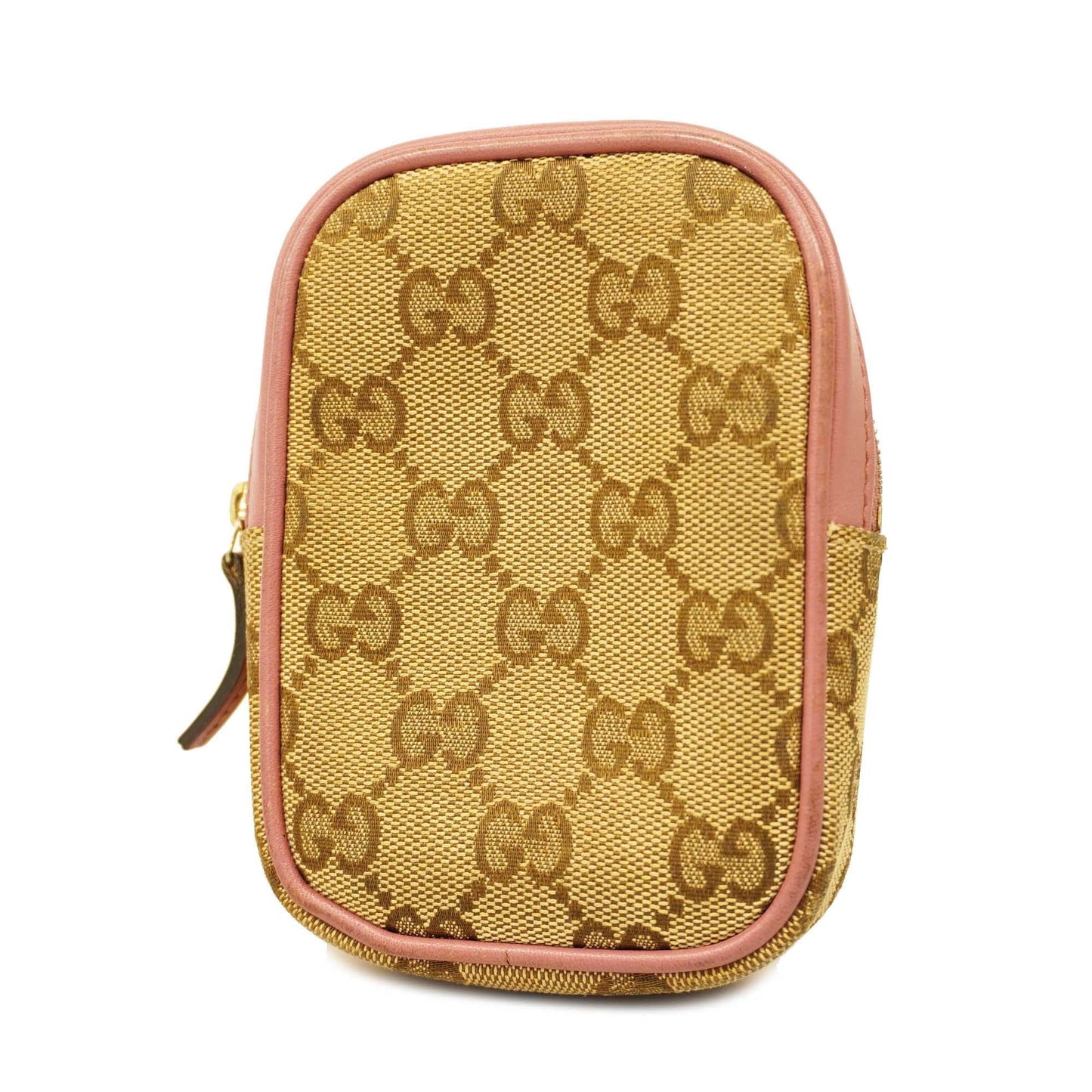 Gucci Leather Canvas Shoulder Bag