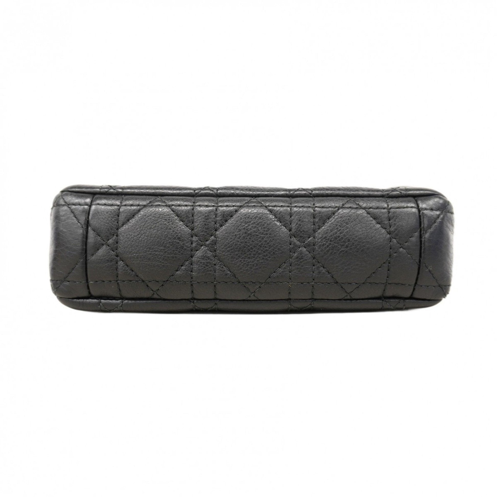 Christian Dior Black Leather Handbag ()