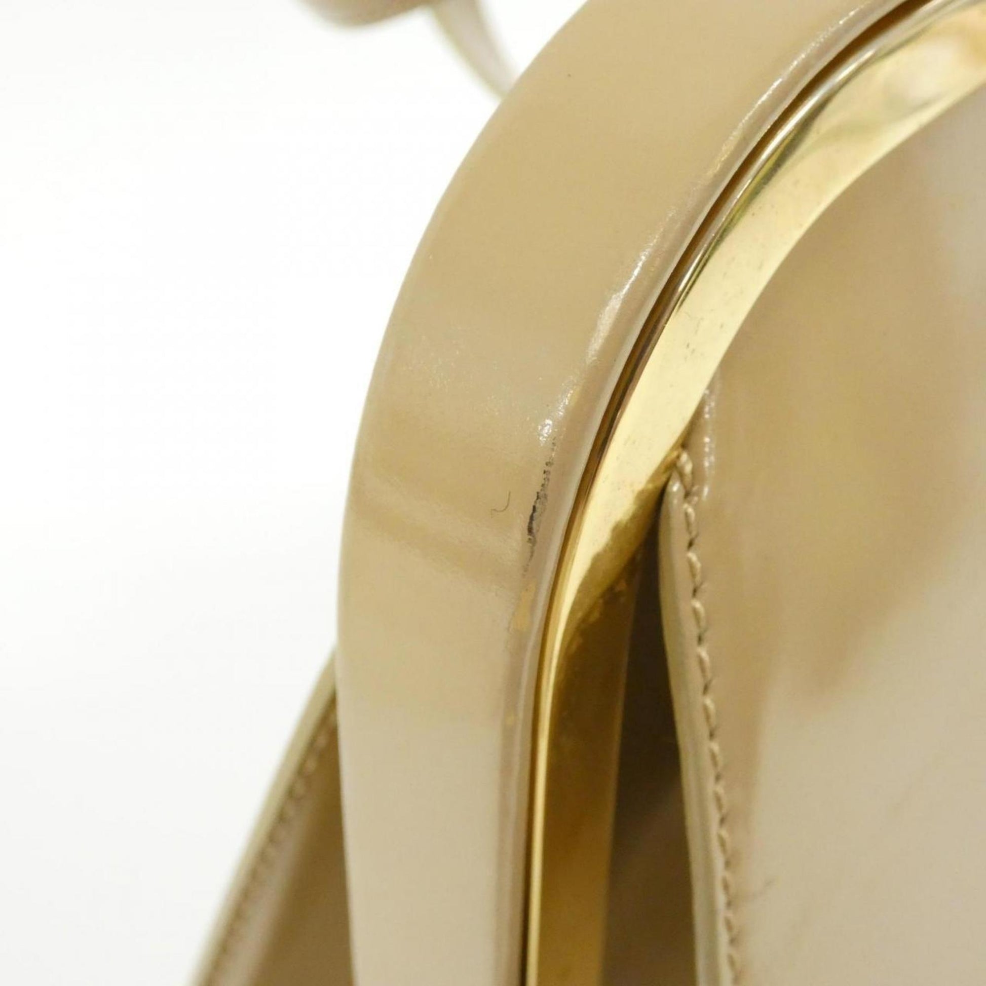 Christian Dior Beige Leather Handbag ()