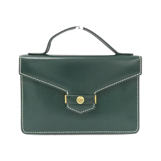 Christian Dior Green Leather Handbag ()