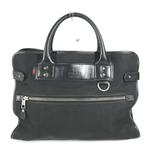 Gucci Nylon Leather Tote