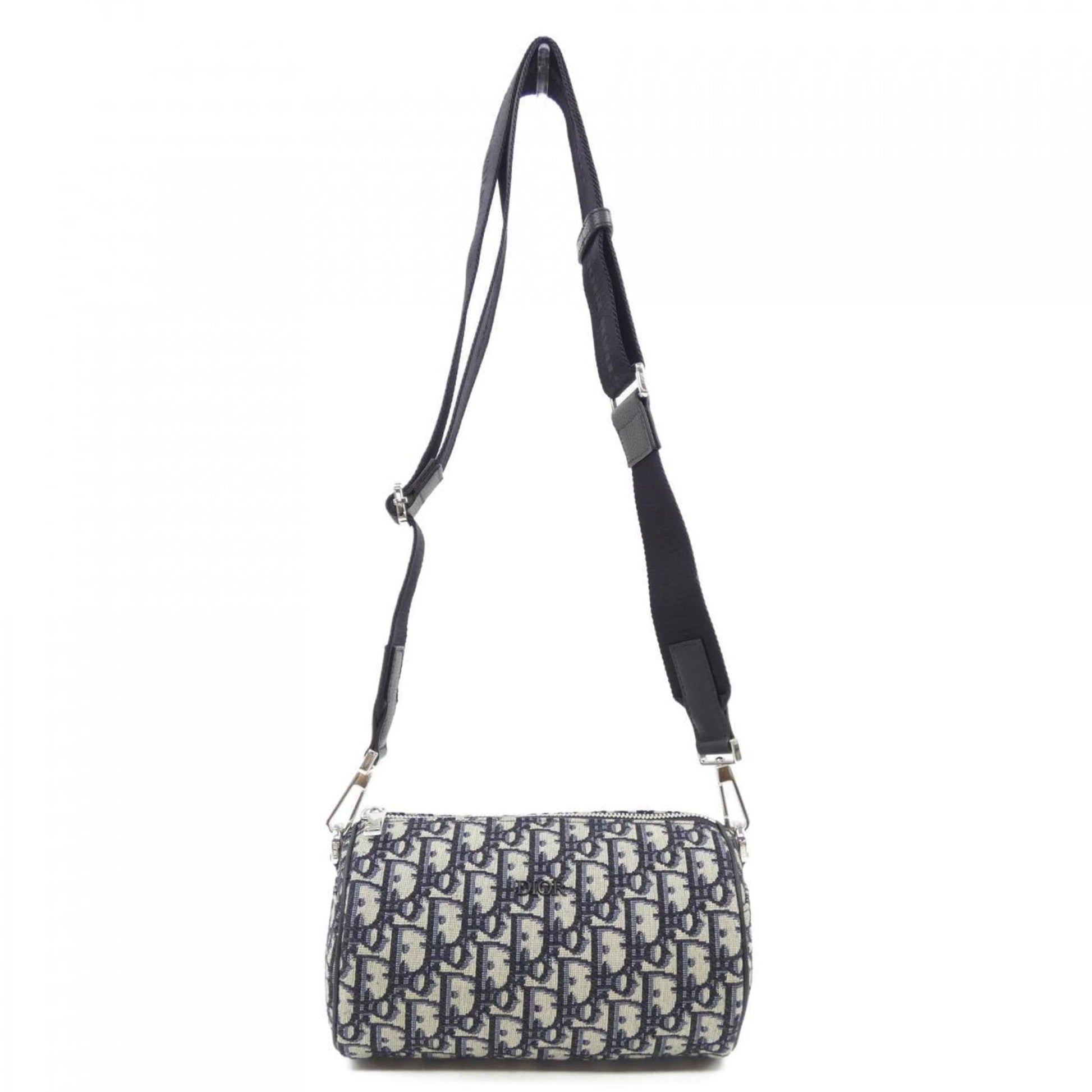 Christian Dior Beige Black Navy Handbag ()