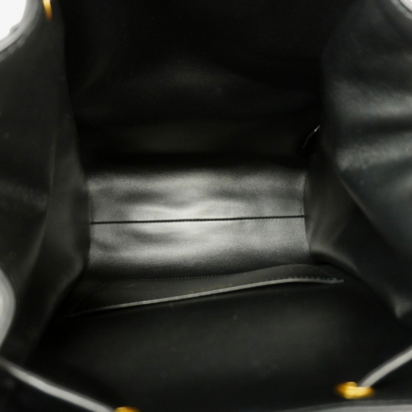 Christian Dior Black Leather Backpack ()