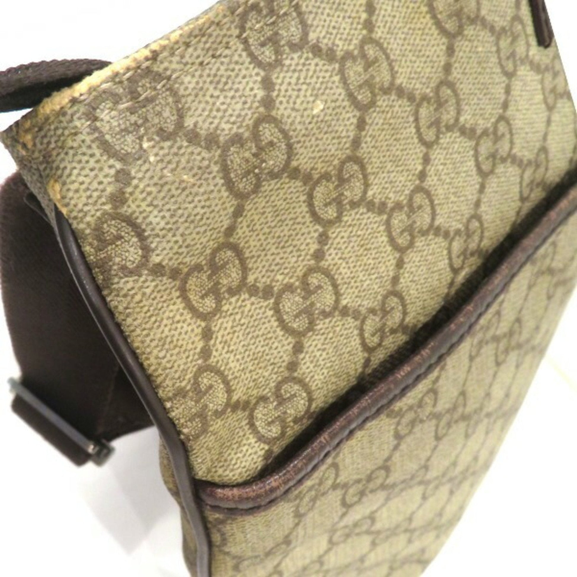 Gucci Canvas Shoulder Bag