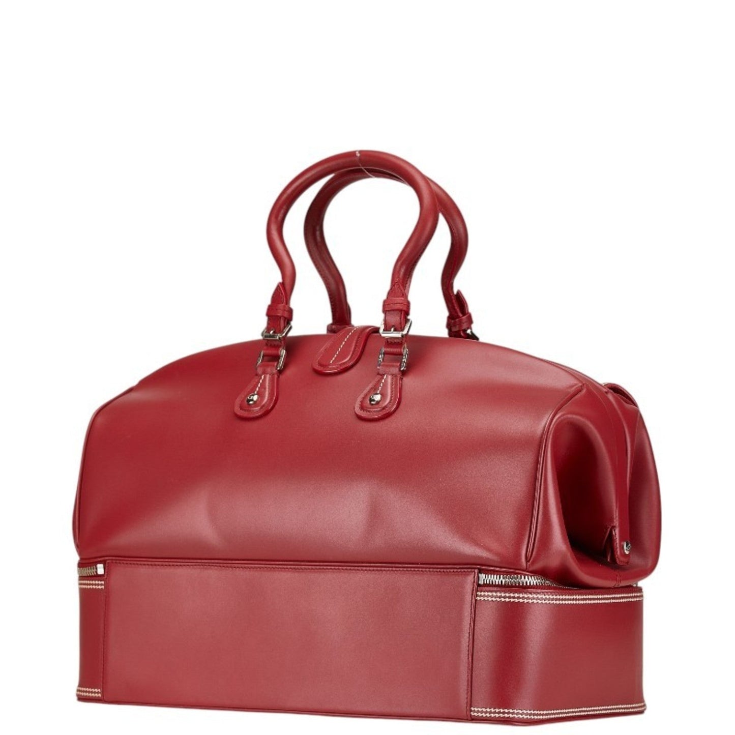 Christian Dior Red Color Leather Handbag ()