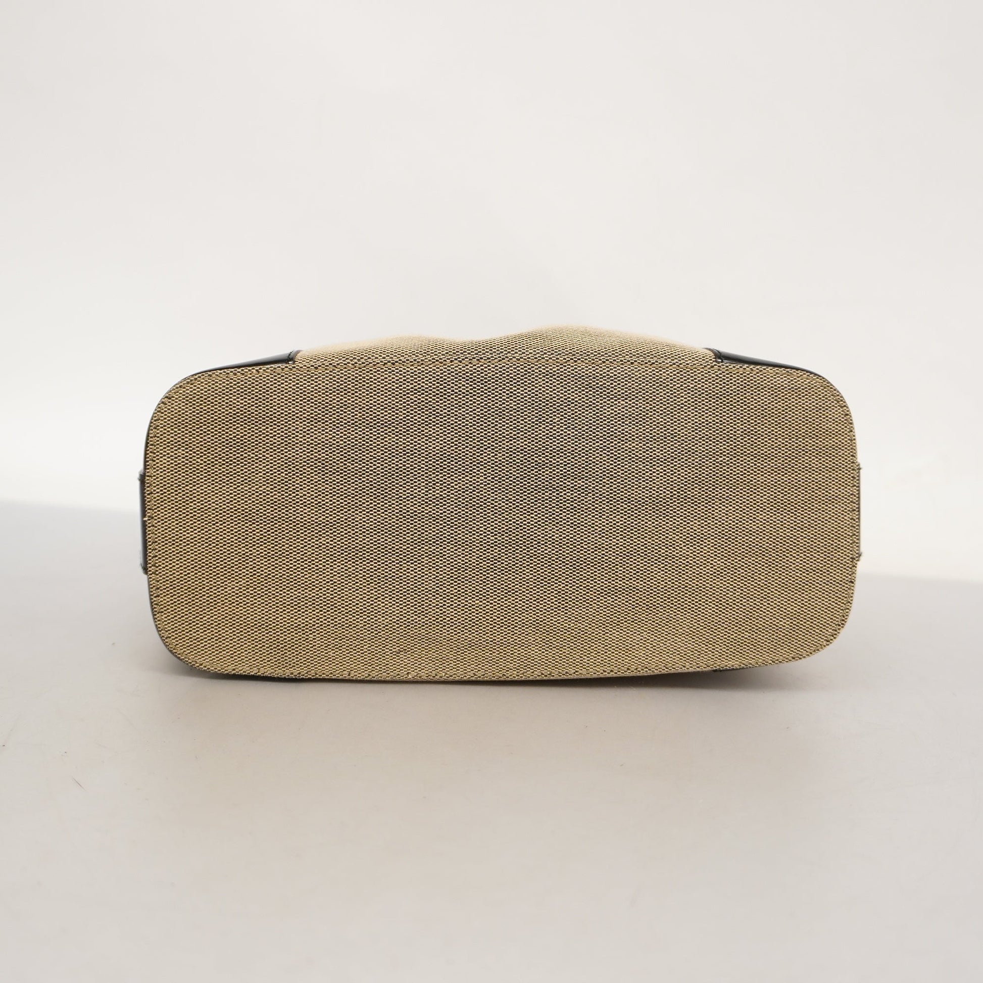 Gucci Leather Canvas Shoulder Bag
