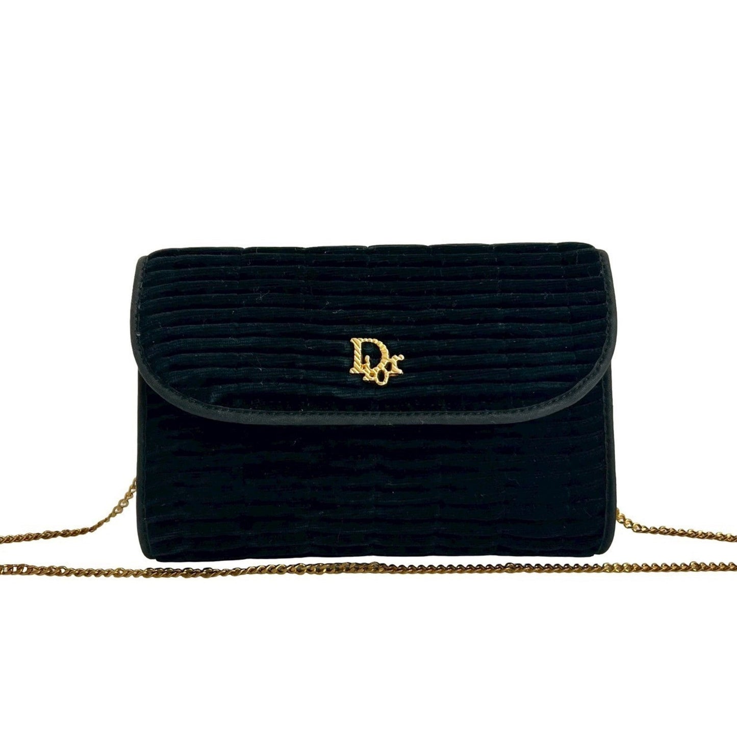 Christian Dior Black Pochette Shoulder Bag ()