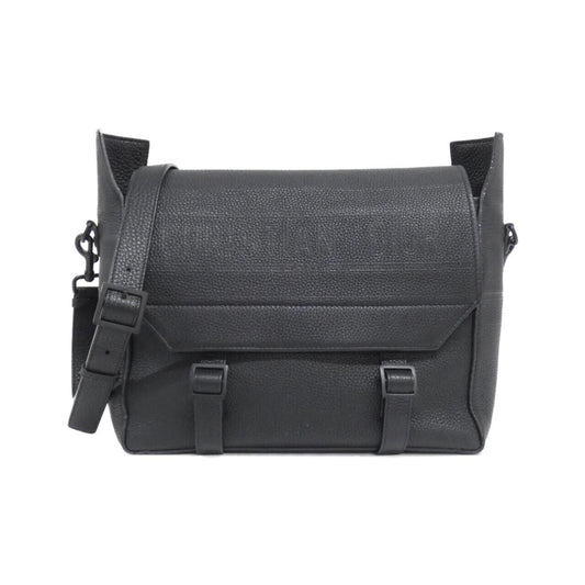 Christian Dior Black Leather Shoulder Bag ()