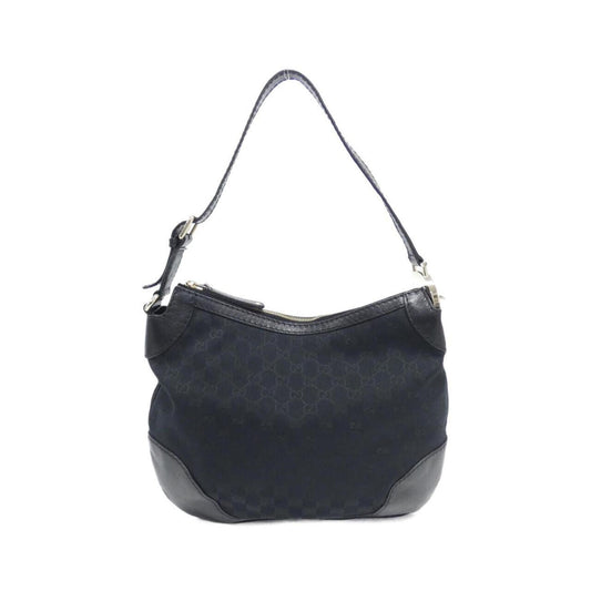 Gucci Leather Canvas Shoulder Bag