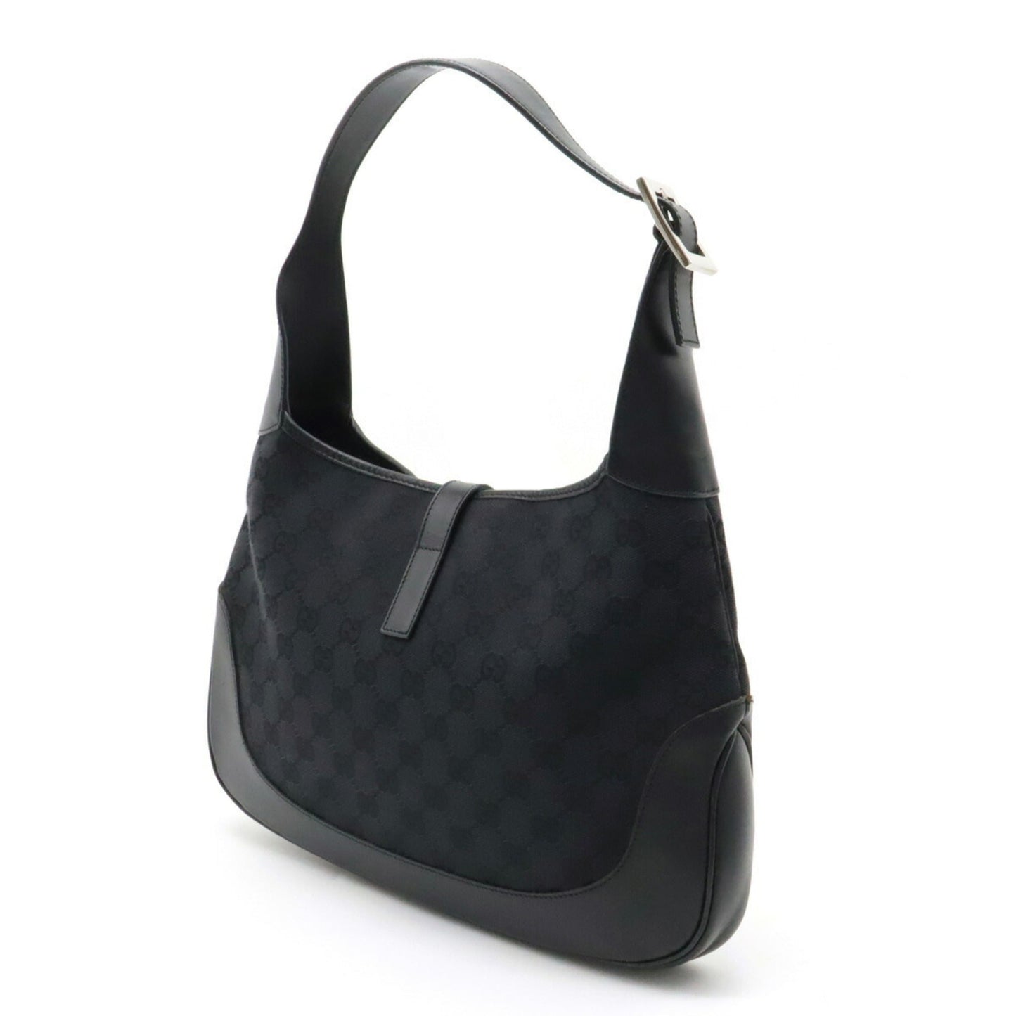 Gucci Leather Canvas Shoulder Bag