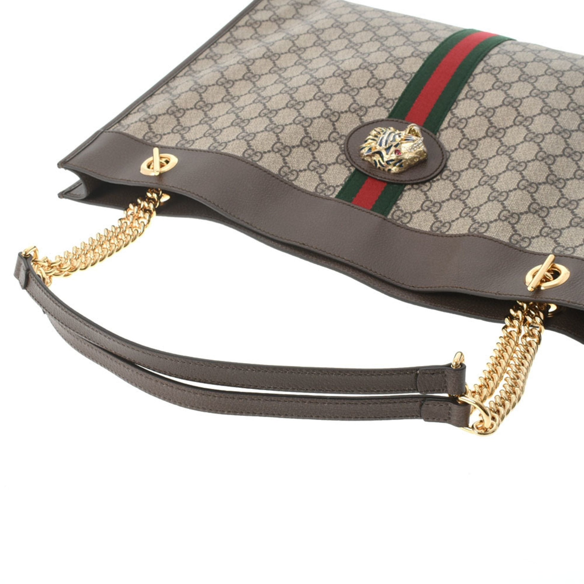Gucci Lou Chain Leather Tote