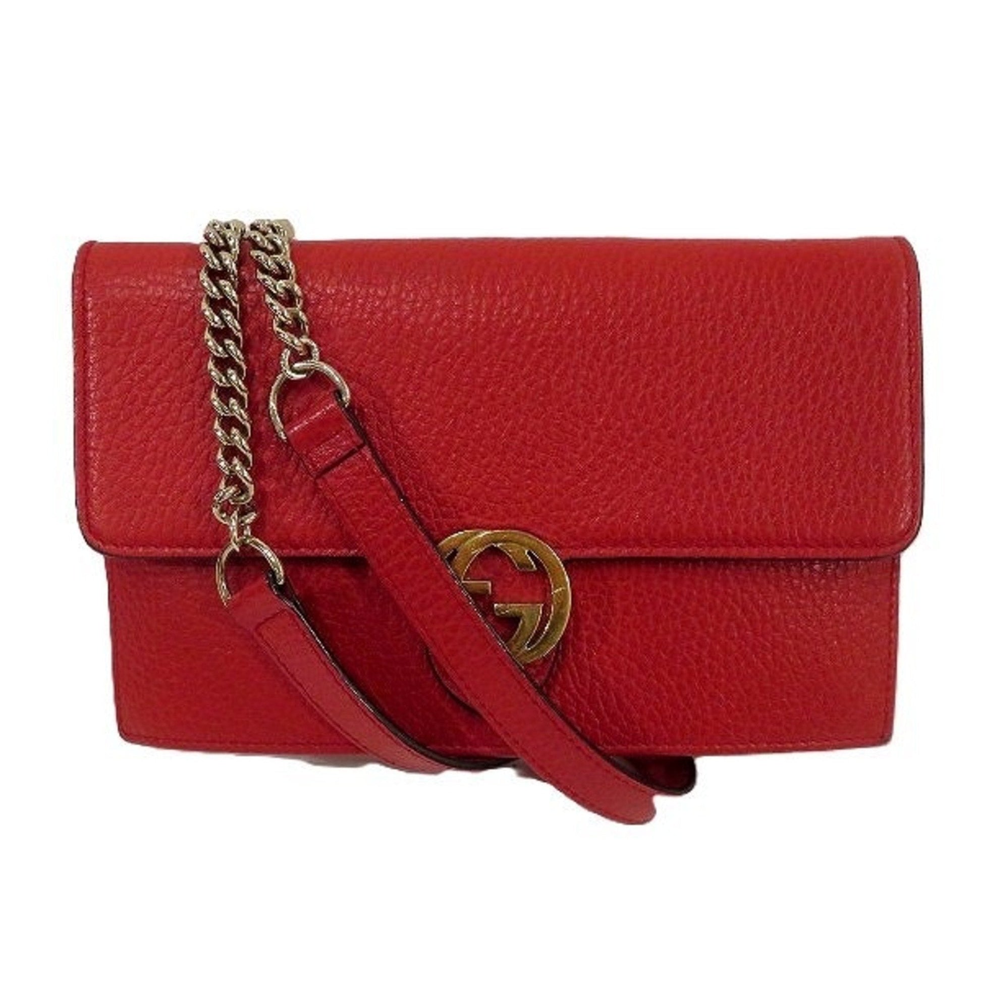 Gucci Leather Shoulder Bag