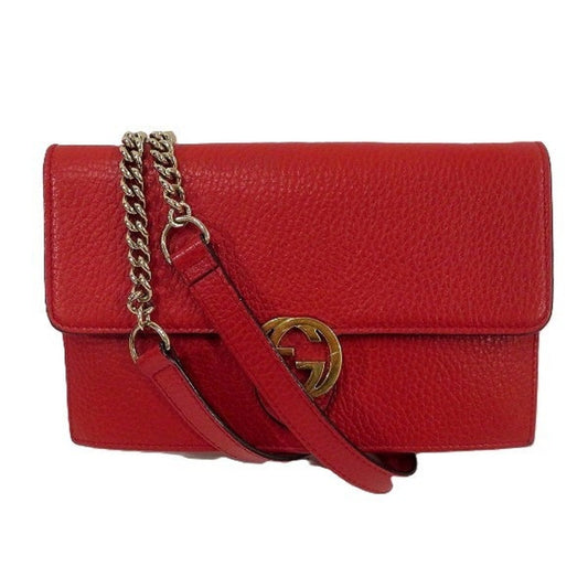 Gucci Leather Shoulder Bag