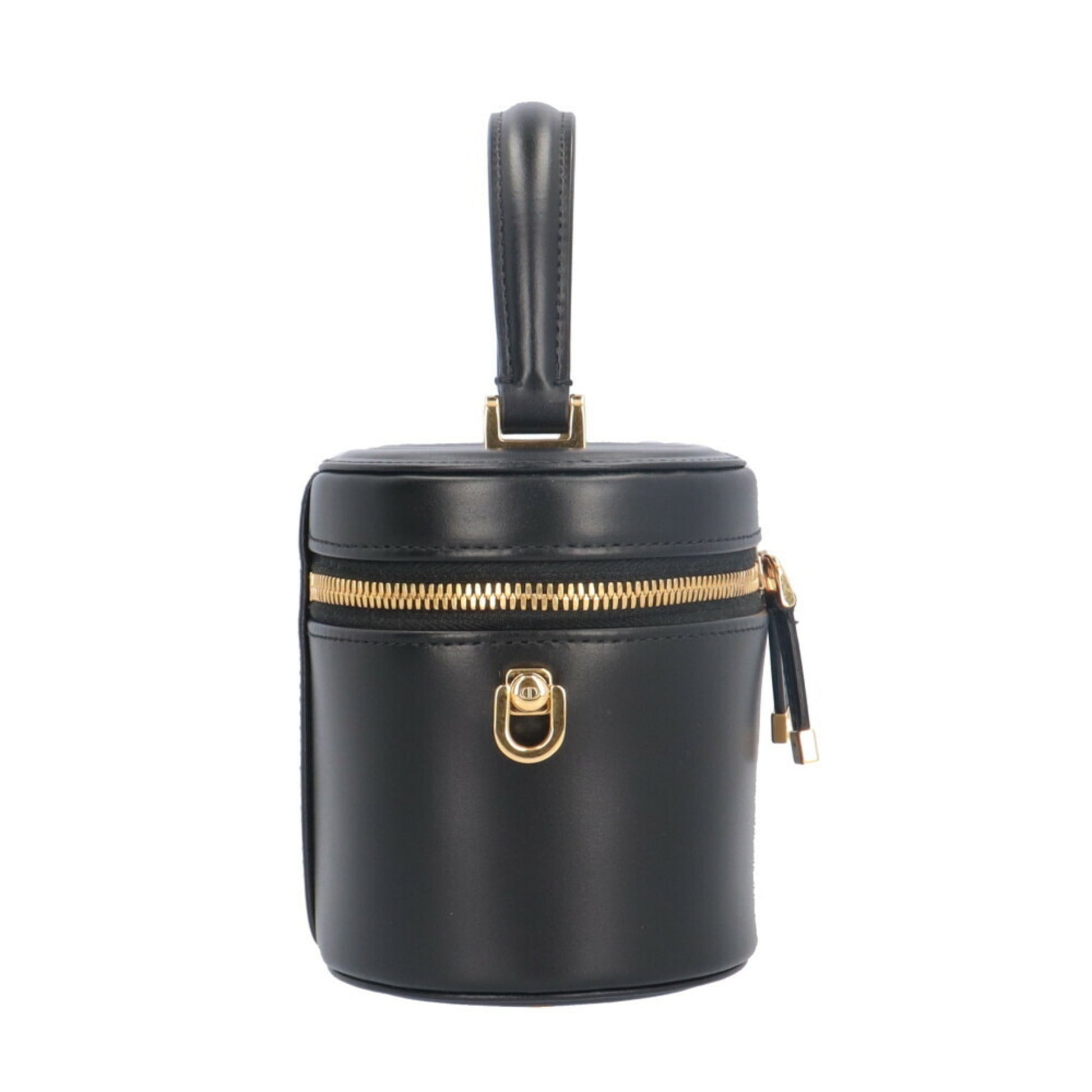 Christian Dior Black Leather Shoulder Bag ()