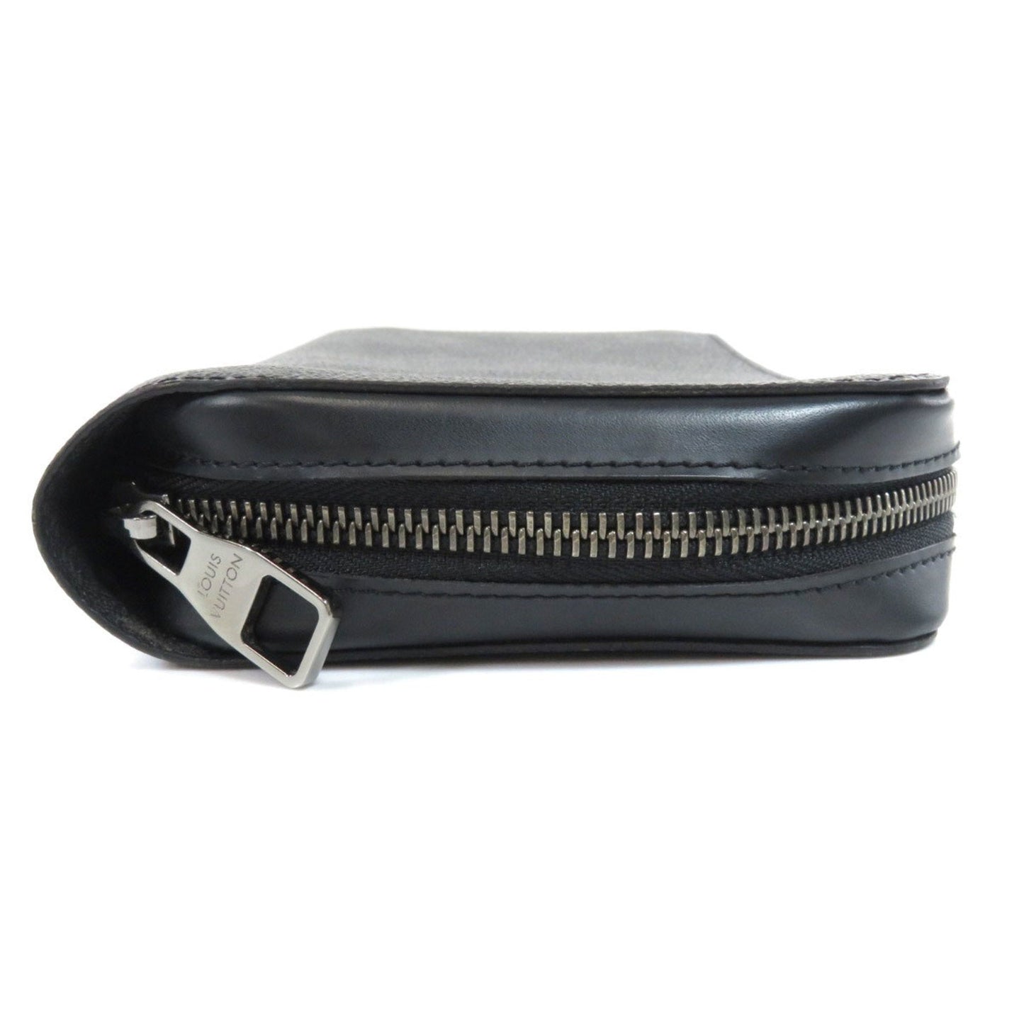 Louis Vuitton M61698 Zippy L Monogram Eclipse Long Wallet Bi-Fold Men's