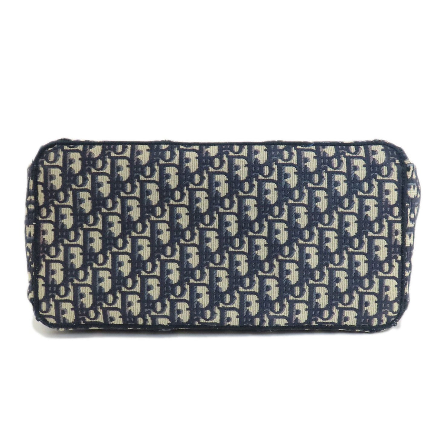 Christian Dior Navy Canvas Tote Bag ()