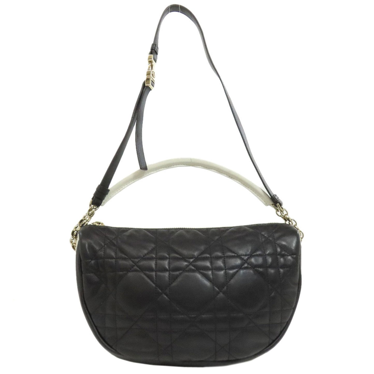 Christian Dior Black Leather Handbag ()