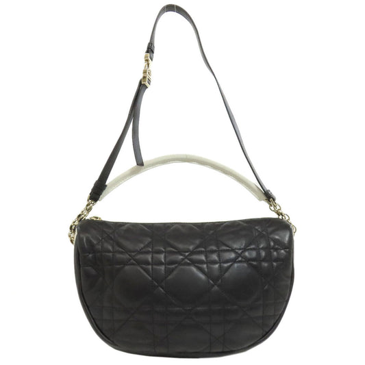 Christian Dior Black Leather Handbag ()