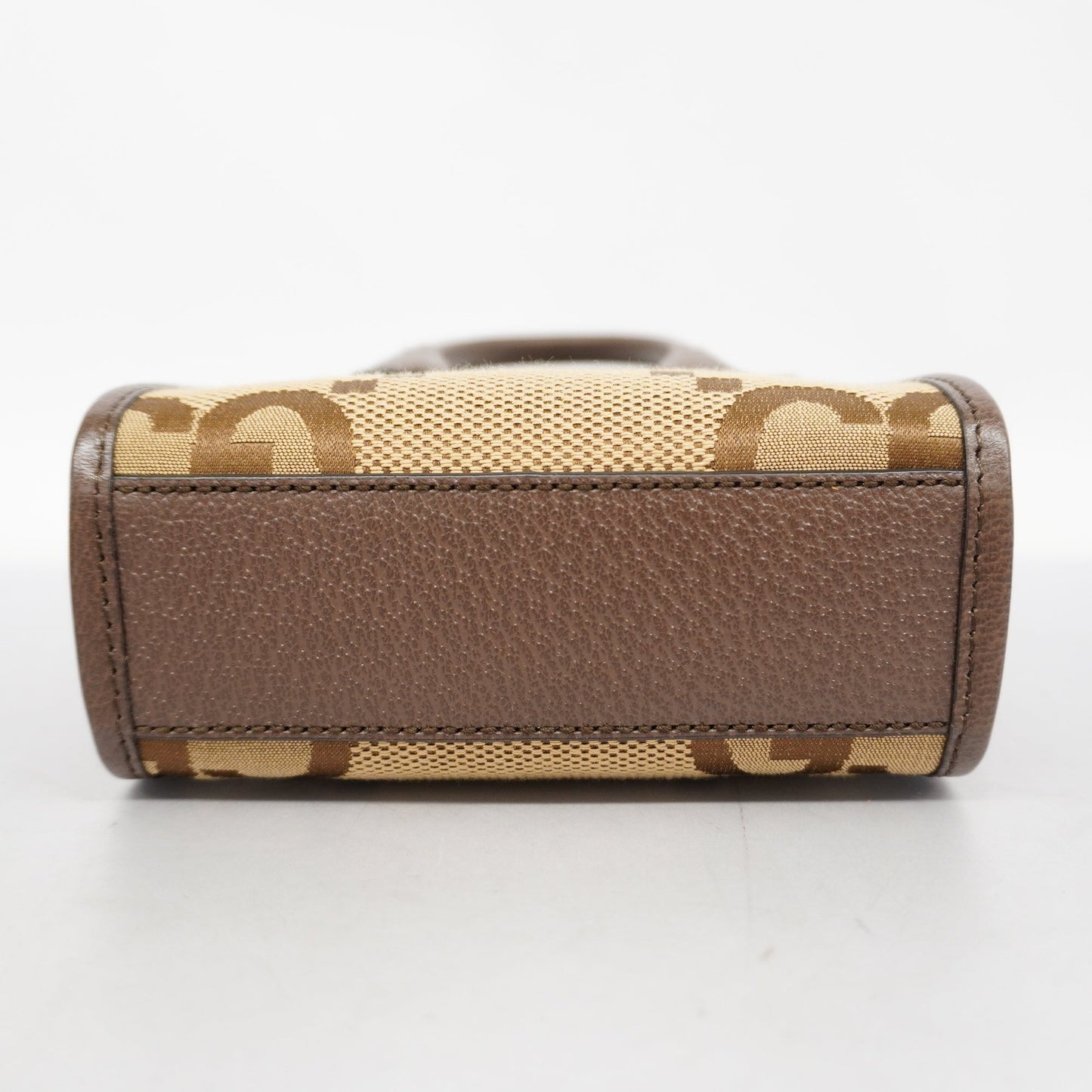 Gucci Leather Canvas Shoulder Bag