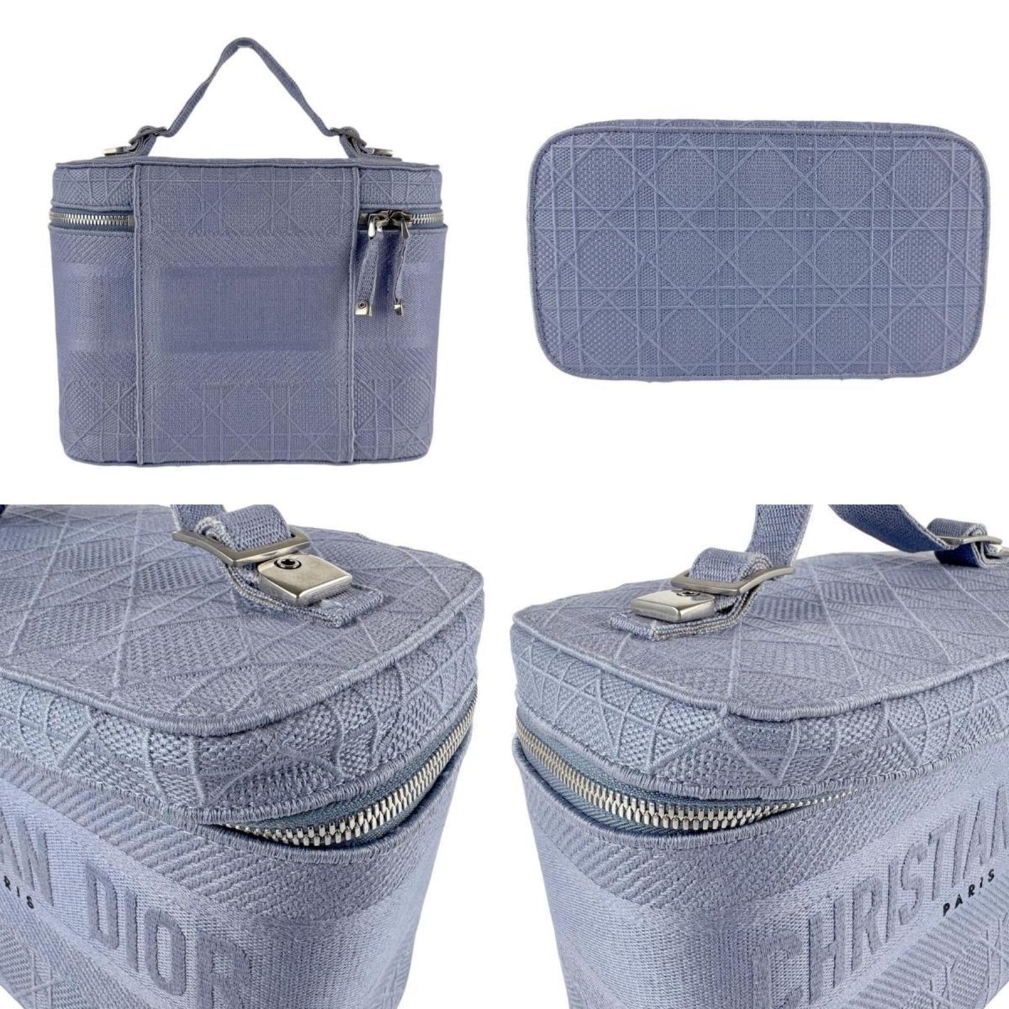 Christian Dior Blue Canvas Handbag ()