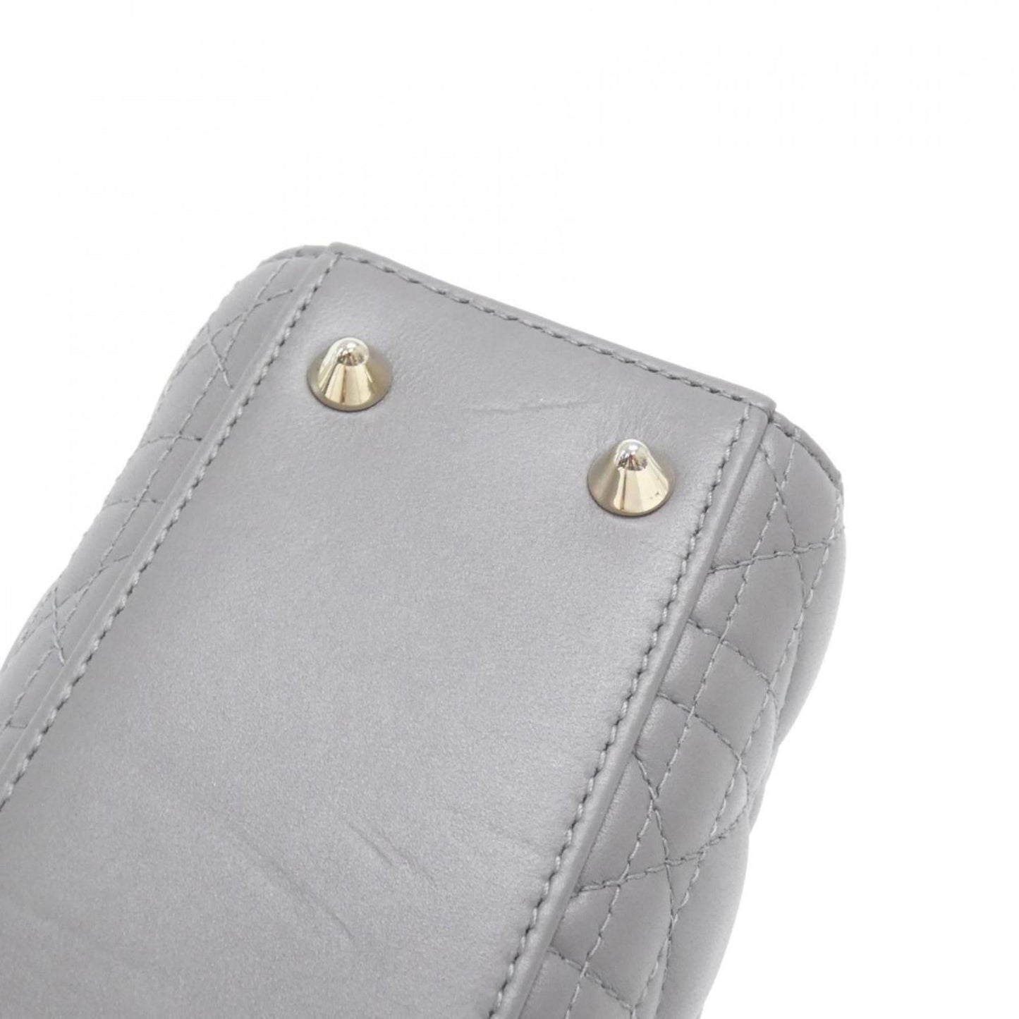 Christian Dior Gold Leather Handbag ()